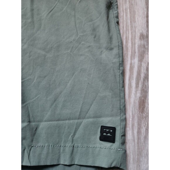 Billabong Adventure Division Crossfire Wave Walking Shorts Green Sz XXL EUC - Picture 2 of 11